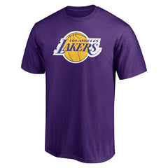 Los Angeles Lakers Primary Logo T-Shirt Purple
