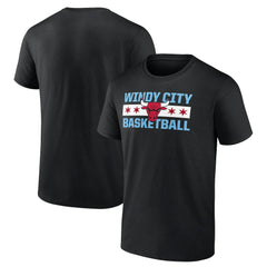 Chicago Bulls Hometown Collection Windy City T-Shirt Black