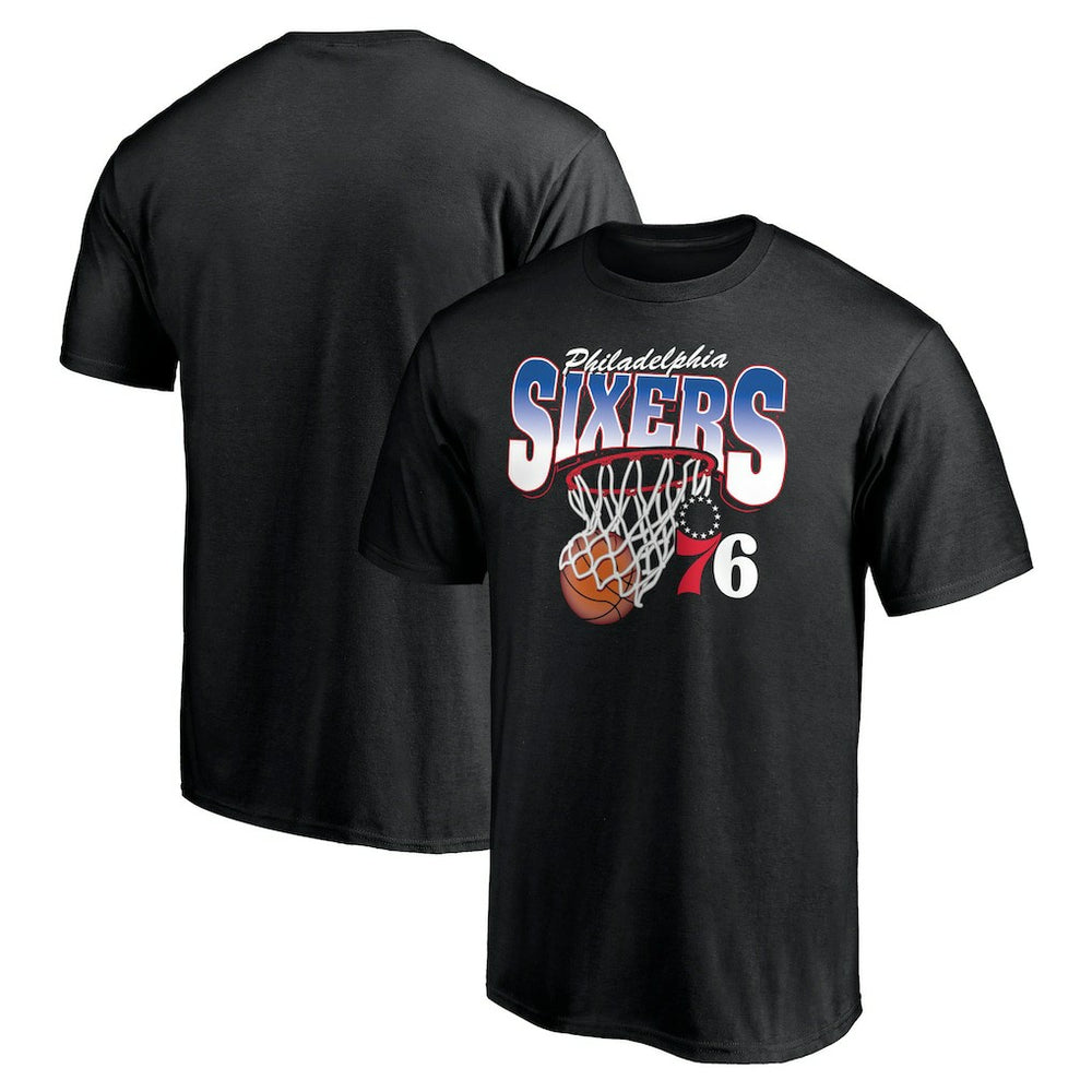Philadelphia 76ers Balanced Floor T-Shirt Black