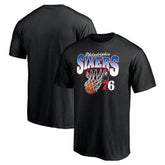Philadelphia 76ers Balanced Floor T-Shirt Black