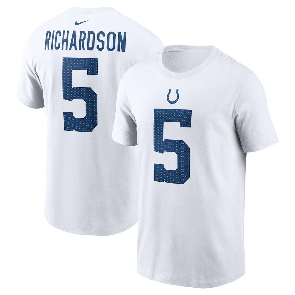 Anthony Richardson Indianapolis Colts Player Name & Number T-Shirt - White - Nike