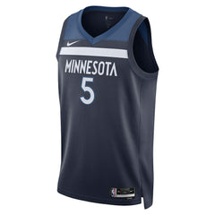 Nike Anthony Edwards Minnesota Timberwolves Unisex Swingman Jersey Icon Edition Navy