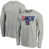 New York Giants Hometown Collection G-Men Long Sleeve T-Shirt - Gray - NFL