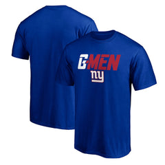 New York Giants Hometown Collection G-Men T-Shirt - Royal - NFL