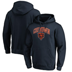 Chicago Bears Hometown Collection Chi Town Pullover Hoodie - Navy - NFL