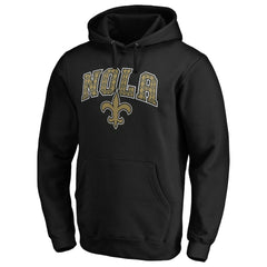 New Orleans Saints Hometown Collection NOLA Pullover Hoodie - Black - NFL