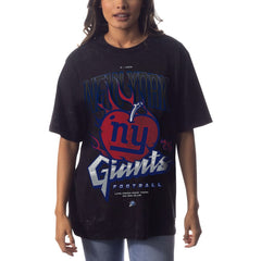 New York Giants The Wild Collective Unisex Tour Band T-Shirt - Black - NFL