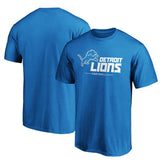 Detroit Lions Team Lockup T-Shirt - Blue - NFL