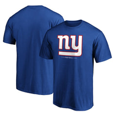 New York Giants Team Lockup T-Shirt - Royal - NFL