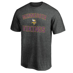 Minnesota Vikings Victory Arch T-Shirt - Heather Charcoal - Fanatics