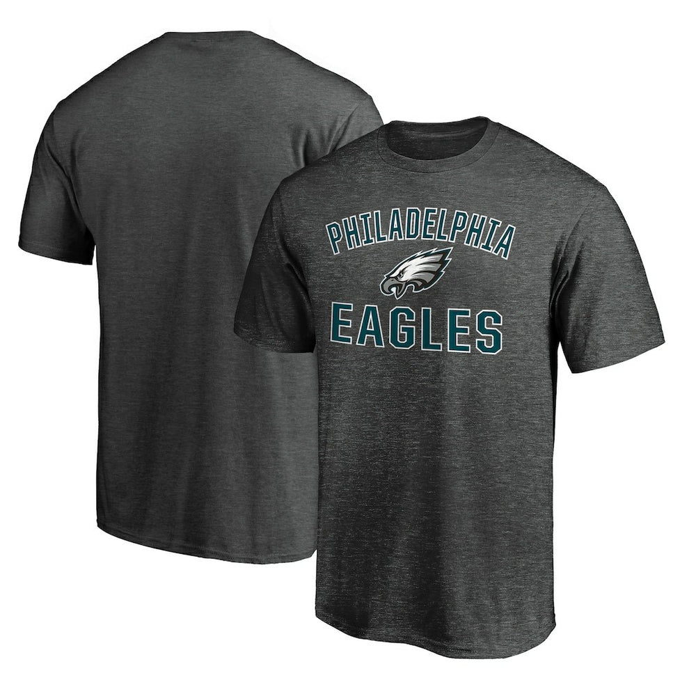 Philadelphia Eagles Victory Arch T-Shirt - Heather Charcoal - Fanatics