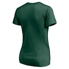 Green Bay Packers Women's Live For It V-Neck T-Shirt - Green - NFL