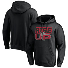 Atlanta Falcons Hometown Collection Sweep Pullover Hoodie - Black - NFL