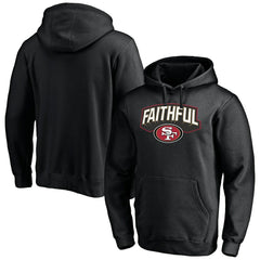 San Francisco 49ers Hometown Collection Sweep Pullover Hoodie - Black - NFL