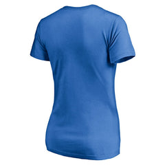 Los Angeles Chargers Women's Hometown Collection Go Bolts V-Neck T-Shirt - Powder Blue - NFL