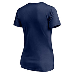 Seattle Seahawks Women's Hometown Collection V-Neck T-Shirt - College Navy - NFL