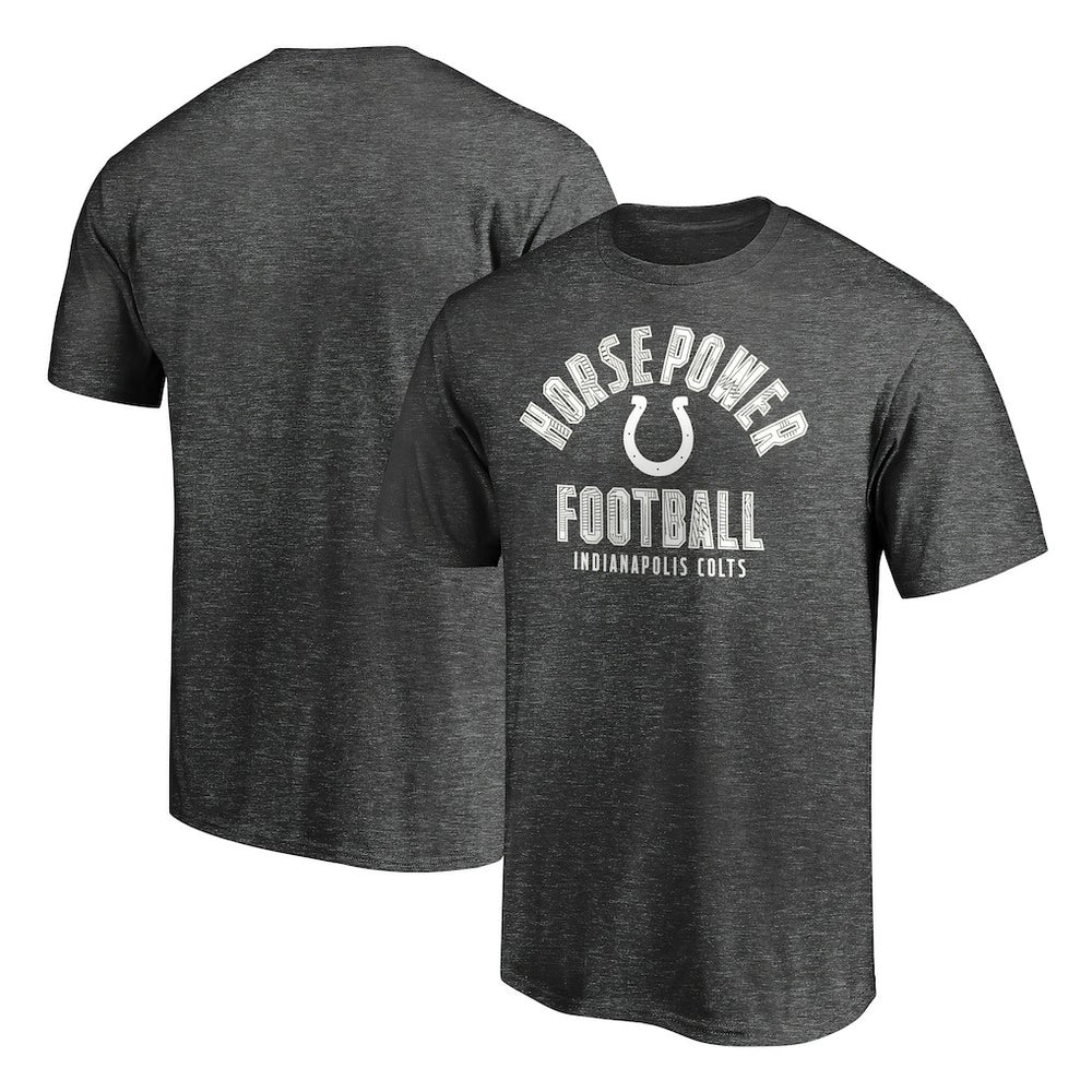 Indianapolis Colts Nickname Arc T-Shirt - Charcoal - NFL