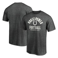 Indianapolis Colts Nickname Arc T-Shirt - Charcoal - NFL
