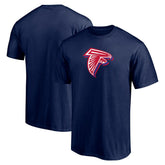 Atlanta Falcons Red White and Team T-Shirt - Navy - NFL