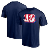 Cincinnati Bengals Red White and Team T-Shirt - Navy - NFL