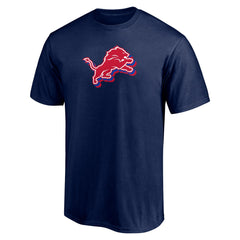 Detroit Lions Red White and Team T-Shirt - Navy - NFL