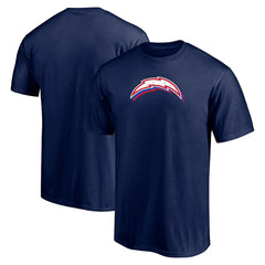 Los Angeles Chargers Red White and Team T-Shirt - Navy - NFL