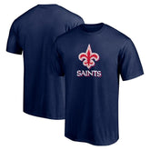 New Orleans Saints Red White and Team T-Shirt - Navy - NFL