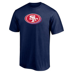San Francisco 49ers Red White and Team T-Shirt - Navy - NFL