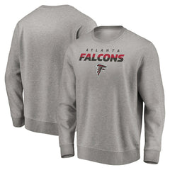 Atlanta Falcons Elevate Play Pullover Sweatshirt - Gray - NFL
