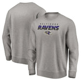 Baltimore Ravens Elevate Play Pullover Sweatshirt - Gray - NFL