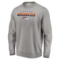 Denver Broncos Elevate Play Pullover Sweatshirt - Gray - NFL