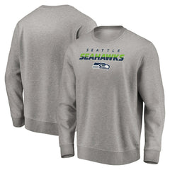 Seattle Seahawks Elevate Play Pullover Sweatshirt - Gray - NFL