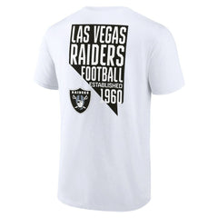 Las Vegas Raiders Hot Shot T-Shirt - White - NFL