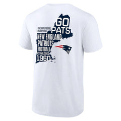 New England Patriots Hot Shot T-Shirt - White - NFL