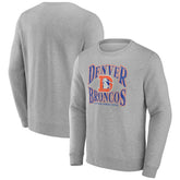 Denver Broncos Playability Pullover Sweatshirt - Gray - NFL