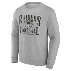 Las Vegas Raiders Playability Pullover Sweatshirt - Gray - NFL