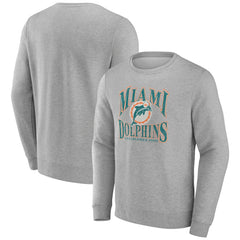 Miami Dolphins Playability Pullover Sweatshirt - Gray - NFL