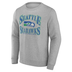 Seattle Seahawks Playability Pullover Sweatshirt - Gray - NFL