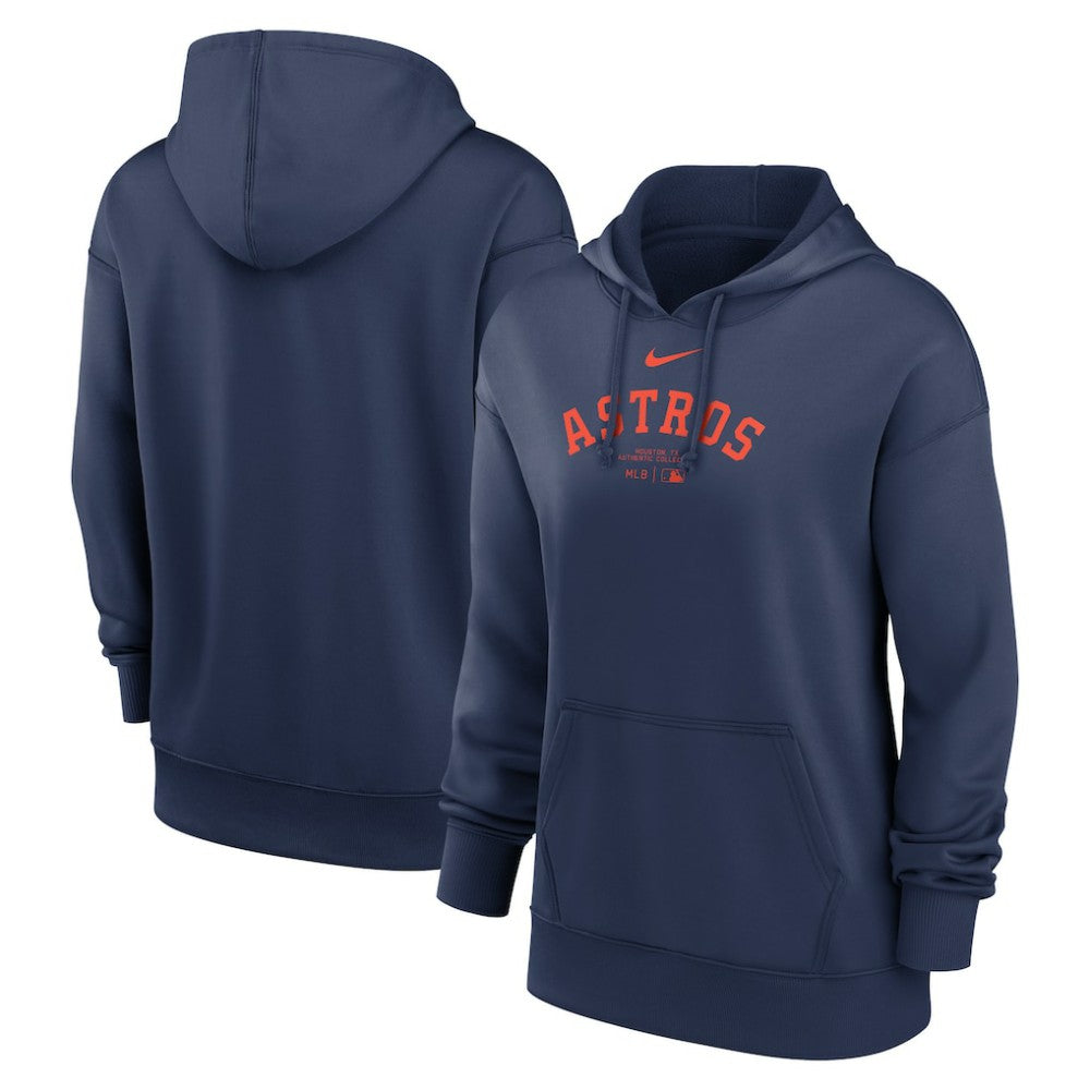 Houston Astros Nike Women's Authentic Collection Performance Pullover Hoodie Discount