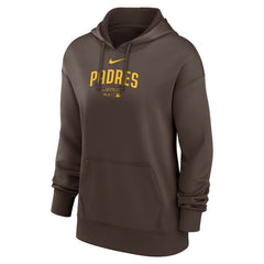 San Diego Padres Nike Women's Authentic Collection Performance Pullover Hoodie Online