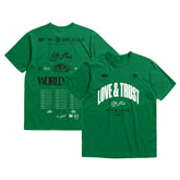 Mitchell & Ness Boston Celtics Bleacher Report x Unisex World Tour T-Shirt Kelly Green