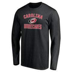 Carolina Hurricanes Victory Arch Long Sleeve T-Shirt - Black | NHL on sale