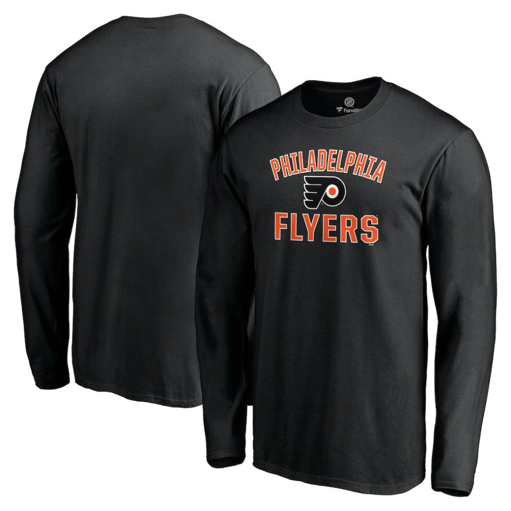 Philadelphia Flyers Victory Arch Long Sleeve T-Shirt - Black | NHL online