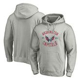 Washington Capitals Heritage Pullover Hoodie - Heather Gray | NHL near me