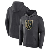 Vegas Golden Knights Primary Logo Pullover Hoodie - Charcoal | NHL near me