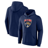 Florida Panthers Primary Logo Pullover Hoodie - Navy | NHL Clearance