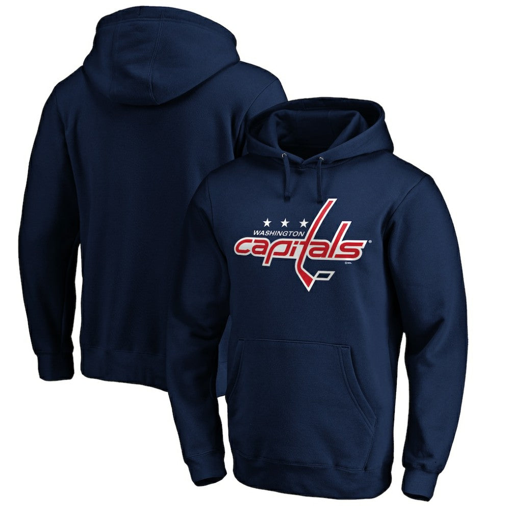 Washington Capitals Primary Logo Pullover Hoodie - Navy | NHL near me