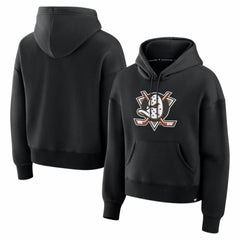 Anaheim Ducks Fanatics Women's Essential Hoodie - Black | Fanatics discount