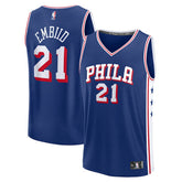 Fanatics Joel Embiid Philadelphia 76ers Fast Break Replica Jersey Icon Edition Royal
