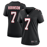 Bijan Robinson Atlanta Falcons Women's Alternate Game Jersey - Black - Nike